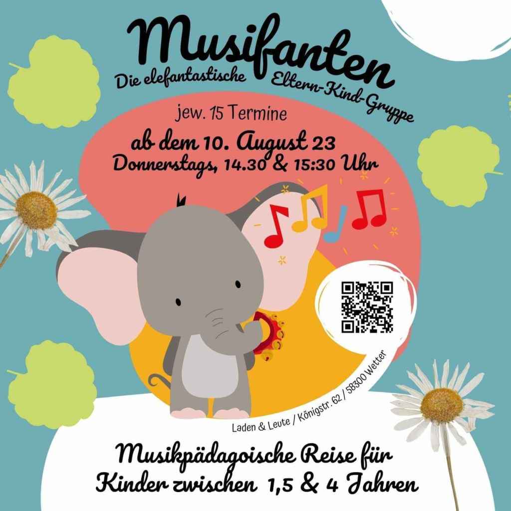 Plakat der Musifanten - Start am 10. August 2023