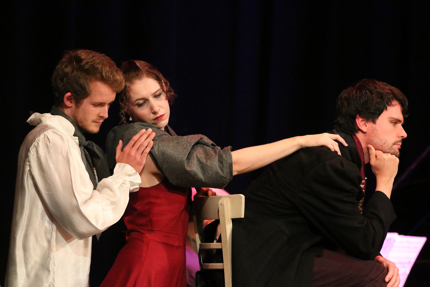 Christoph Ebel als Brahms in "Brahmsphantasien - Wie du mich berührst"